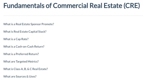A screenshot of the CrowdStreet blog.
